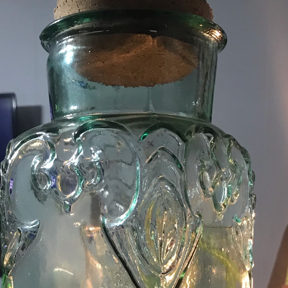 2 large Vintage Decretive Bottles